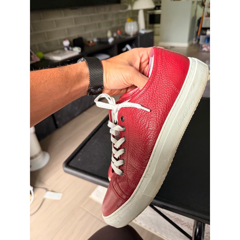 Del Toro Leather Sneakers - Picture 3 of 5